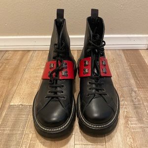 Vintage Prada combat Boot
